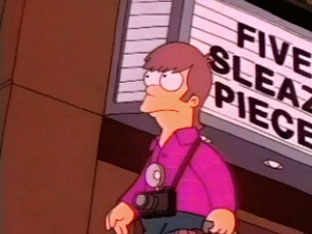 Homer Simpsons à New-York