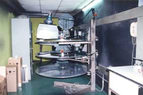 Sept Parnassiens - projection booth