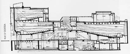 Gaumont Parnasse - plan