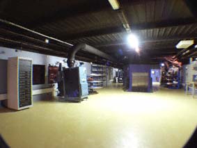 Gaumont Carr&eacute;-S&eacute;nart, la cabine de projection