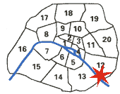 UGC Ciné Cité Bercy - Plan