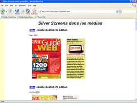 Silver Screens dans les medias
