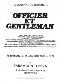 An Officer And A Gentleman