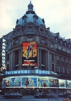 Paramount Opéra - the front in the summer of 1987