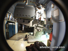 UGC Champs-Elysées - the projection booth